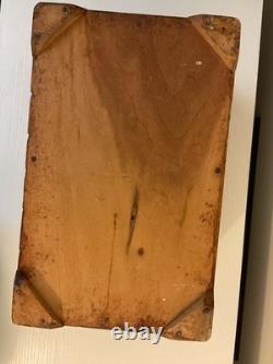 Vintage Hand Carved Wooden Box