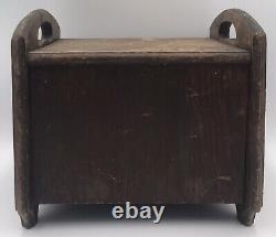 Vintage Hand Made Wooden Bread Box/cooler/safe See Photos