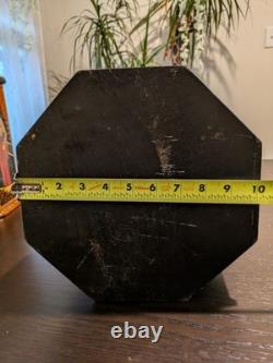 Vintage Hand-Painted Indian Octagonal & Hexagonal Wood Box Set Rajasthani Art