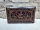 Vintage Handpainted Wooden Lacquered Burmese Box Woodenware Box Collectable W500