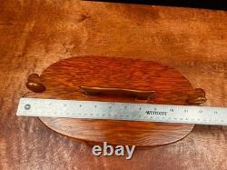 Vintage Handcrafted Norwegian Bentwood Tine Sewing Box