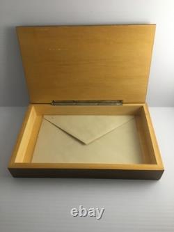 Vintage Handcrafted Wooden Italian Inlay Trinket/Letter Box