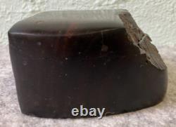 Vintage Handmade Doug Muscanell Ironwood Wooden Trinket Stash Box Wood Twist Lid