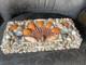 Vintage Handmade Shell Encrusted Box