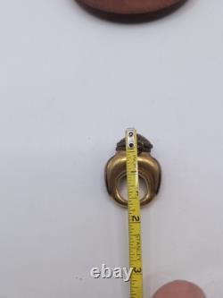 Vintage Handpainted Rochard Limoges Gold Unusual Ring Shaped Trinket Box