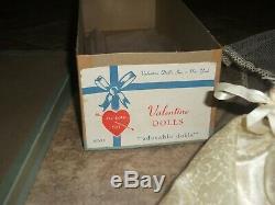 Vintage Hard Plastic Valentine Dolls Inc SUPER RARE in Box 14 Inch Mary Hoyer