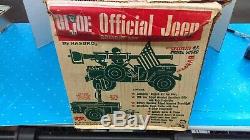 Vintage Hasbro 1960's GI Joe Official Combat Jeep 100% Complete Boxed NMIB