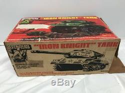 Vintage Hasbro 1975 The Defenders Iron Knight Tank In Original Box 12 GI Joe