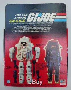 Vintage Hasbro Action Force Gi Joe Cobra Battle Armor Snake Mib Boxed Unused