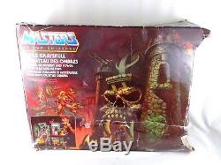 Vintage He-Man Castle Grayskull Action Figure Playset Mattel MOTU 1980s Boxed