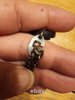Vintage Hermès leather plum fruit bag charm and keychain featuring burgundy box