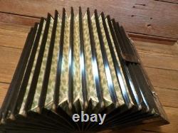 Vintage Hohner 2 Row Accordion Button Box SOUNDS GREAT RESTORATION PARTS
