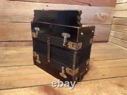Vintage Hohner 2 Row Accordion Button Box SOUNDS GREAT RESTORATION PARTS