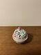 Vintage Hollohaza Porcelain Hungary Open Work Potpourri Floral Trinket Box