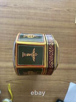 Vintage INDIAN Handmade Wooden 12 inch Box