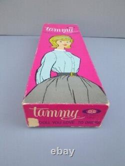 Vintage Ideal Tammy BS-12 3 Box Booklet Stand Original Pinned Hair