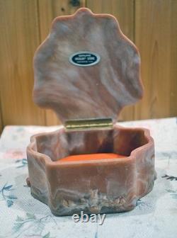 Vintage Incolay Lidded Box and Jardinar Cupids/Floral -Box Has Certificate