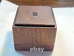 Vintage Inlayed Robert McKeown Wooded Trinket Box signed Circa 1979