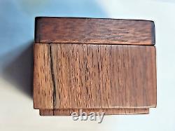 Vintage Inlayed Robert McKeown Wooded Trinket Box signed Circa 1979