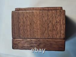 Vintage Inlayed Robert McKeown Wooded Trinket Box signed Circa 1979