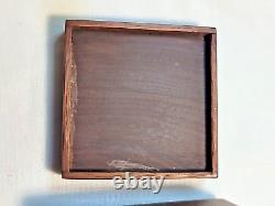 Vintage Inlayed Robert McKeown Wooded Trinket Box signed Circa 1979