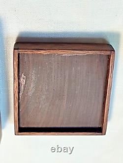 Vintage Inlayed Robert McKeown Wooded Trinket Box signed Circa 1979