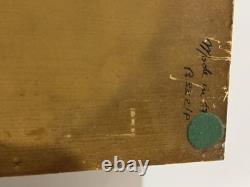 Vintage Italian Florentine Book Boxes Set of 2 Hand Painted Gilt Decorative