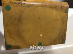 Vintage Italian Florentine Book Boxes Set of 2 Hand Painted Gilt Decorative