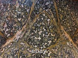 Vintage Italian Hinged Box Fabricated from Ocean Jasper Hard Stone Circa 1970