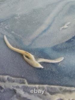 Vintage J W ROBERTS Incolay Stone Jewelry Box 1970's Senators Wife Gifted Ships