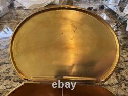 Vintage JD & S James Deakin & Sons Hallmark Copper Victorian Biscuit Box