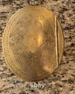 Vintage JD & S James Deakin & Sons Hallmark Copper Victorian Biscuit Box