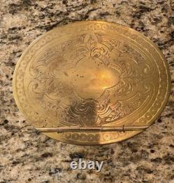 Vintage JD & S James Deakin & Sons Hallmark Copper Victorian Biscuit Box