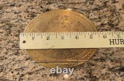 Vintage JD & S James Deakin & Sons Hallmark Copper Victorian Biscuit Box