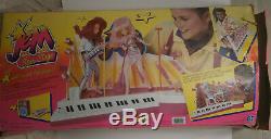 Vintage JEM STAR STAGE with cassette player set 1986 hasbro game BOXED