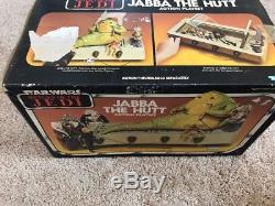 Vintage Jabba the Hutt Playset, COMPLETE with Box and InsertsNEW IN OPENED BOX