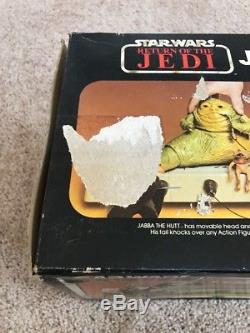 Vintage Jabba the Hutt Playset, COMPLETE with Box and InsertsNEW IN OPENED BOX