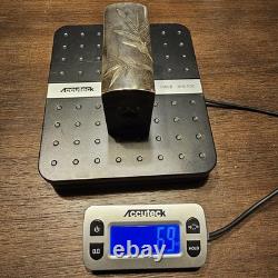 Vintage Japan 970 Silver Enamel Playing Card Trinket Box Bamboo Bird 198g Total