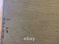 Vintage Japanese Black Lacquer Multi Compartment Sewing Writing Cabinet Box