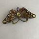 Vintage Jay Strongwater Butterfly Double Opening Wing Trinket Box Swarovski Box