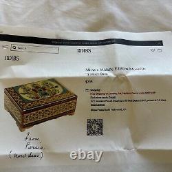 Vintage Jewelry Box Mosaic In Great Condition