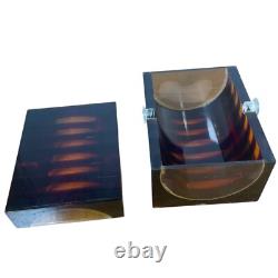 Vintage Jewelry Lucite Box Mid Century