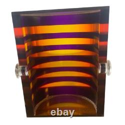 Vintage Jewelry Lucite Box Mid Century