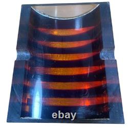 Vintage Jewelry Lucite Box Mid Century