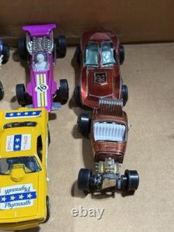Vintage Johnny Lightning New 500 Indy Track Set #4301/6 Cars & Box 95% Complete