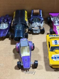 Vintage Johnny Lightning New 500 Indy Track Set #4301/6 Cars & Box 95% Complete