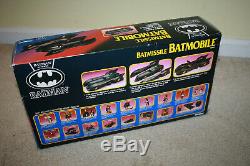 Vintage Kenner 1991 Batman Returns Batmobile Batmissile withBox CIB C720