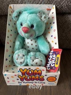 Vintage Kenner'89 Yum Yums Chuckle Chip Bear Plush New in Original Box Vintage Kenner'89 Yum Yums Chuckle Chip Bear Plush New in Original Box