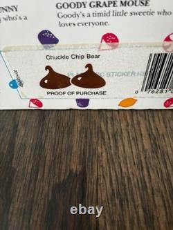 Vintage Kenner'89 Yum Yums Chuckle Chip Bear Plush New in Original Box