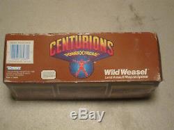 Vintage Kenner Centurions Wild Weasel Action Figure, SEALED/Complete in Box